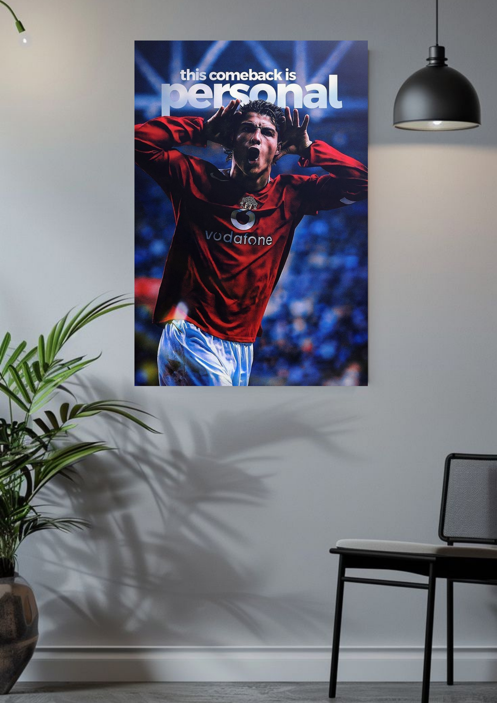 This Comeback Is Personal – Ronaldo Return Poster