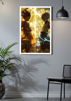 Hearts of Nen Poster – Gon x Killua Dual Energy Artwork