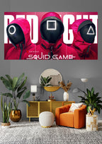 Squid Game | Masked Survival Gauntlet | Thriller Series Posters