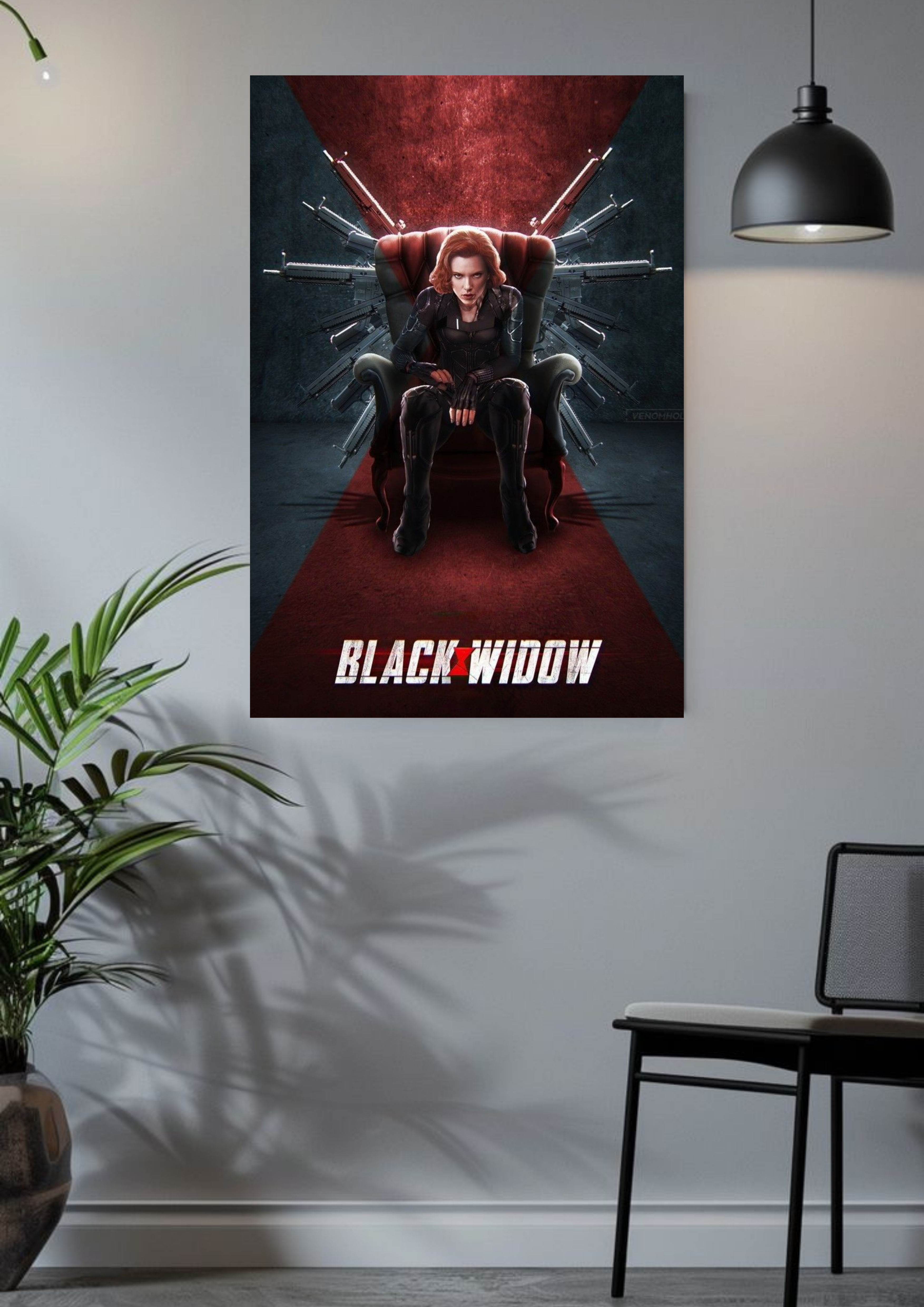 Throne of Vengeance – Black Widow Poster