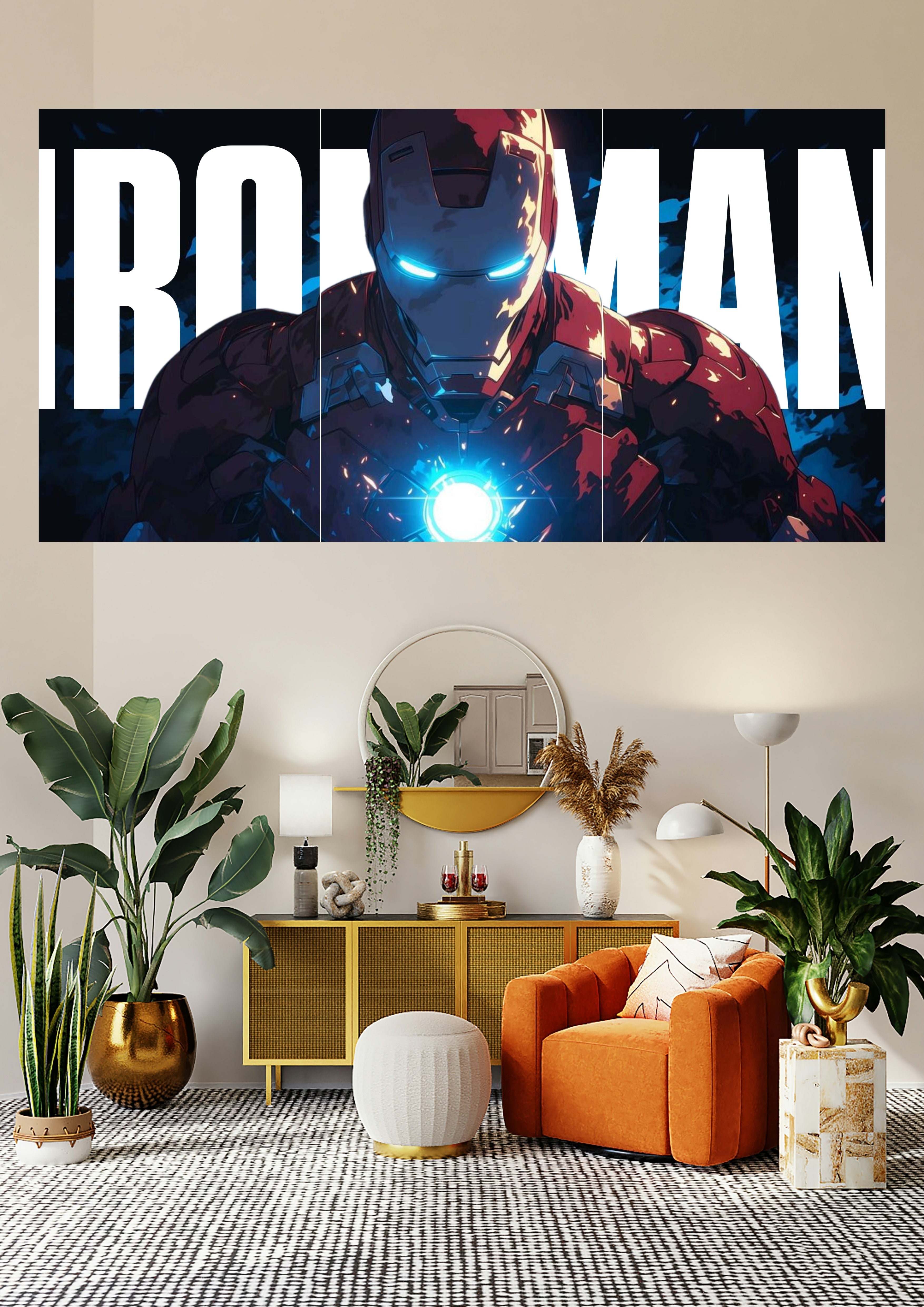 Iron Man | Arc Reactor Fury | Marvel Heroes Posters