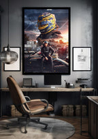 Lewis Hamilton Petronas Mercedes 44 | Helmet Edition | F1 POSTERS