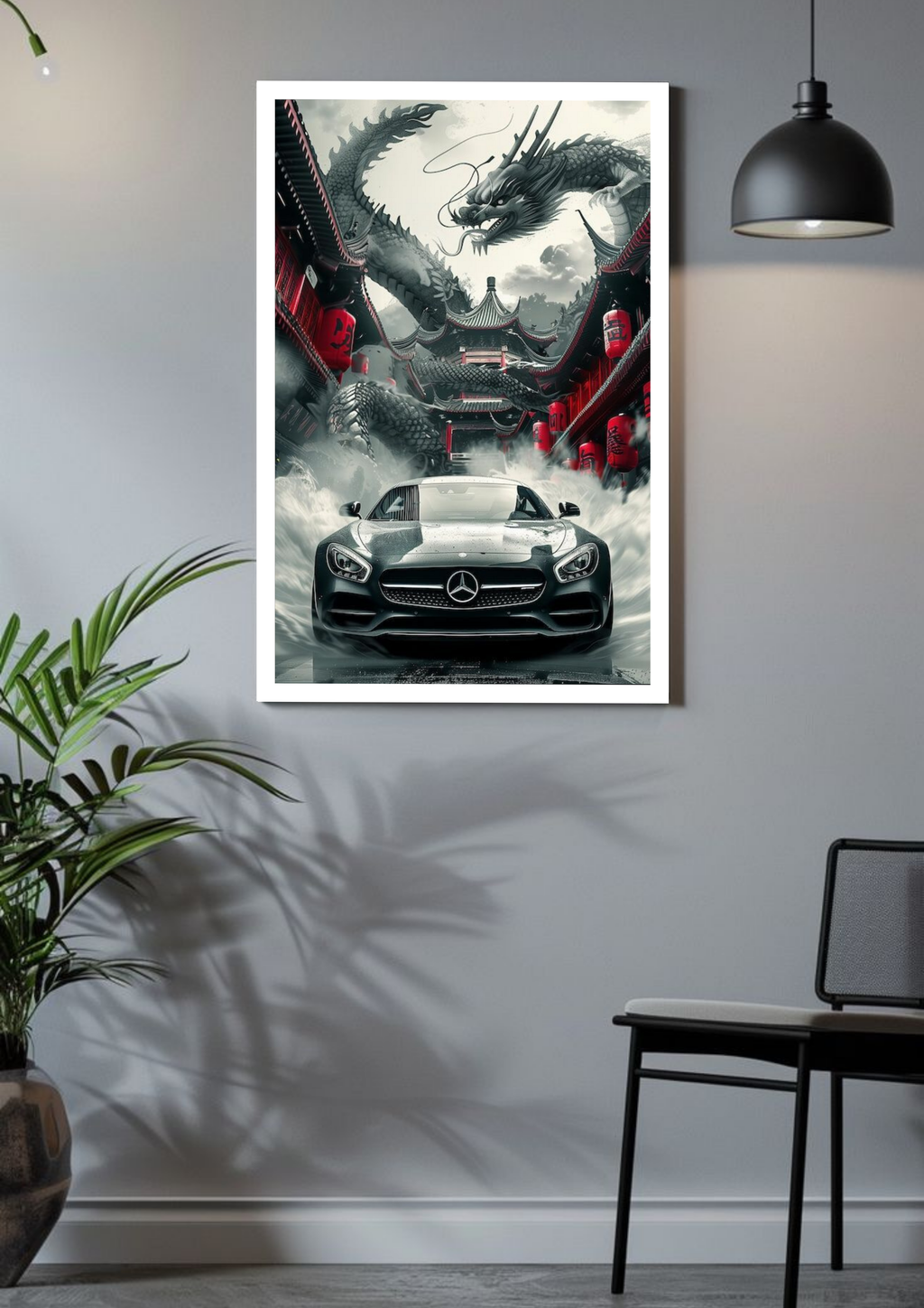 MERCEDES AMG GT • DRAGON’S GATE | Car Posters
