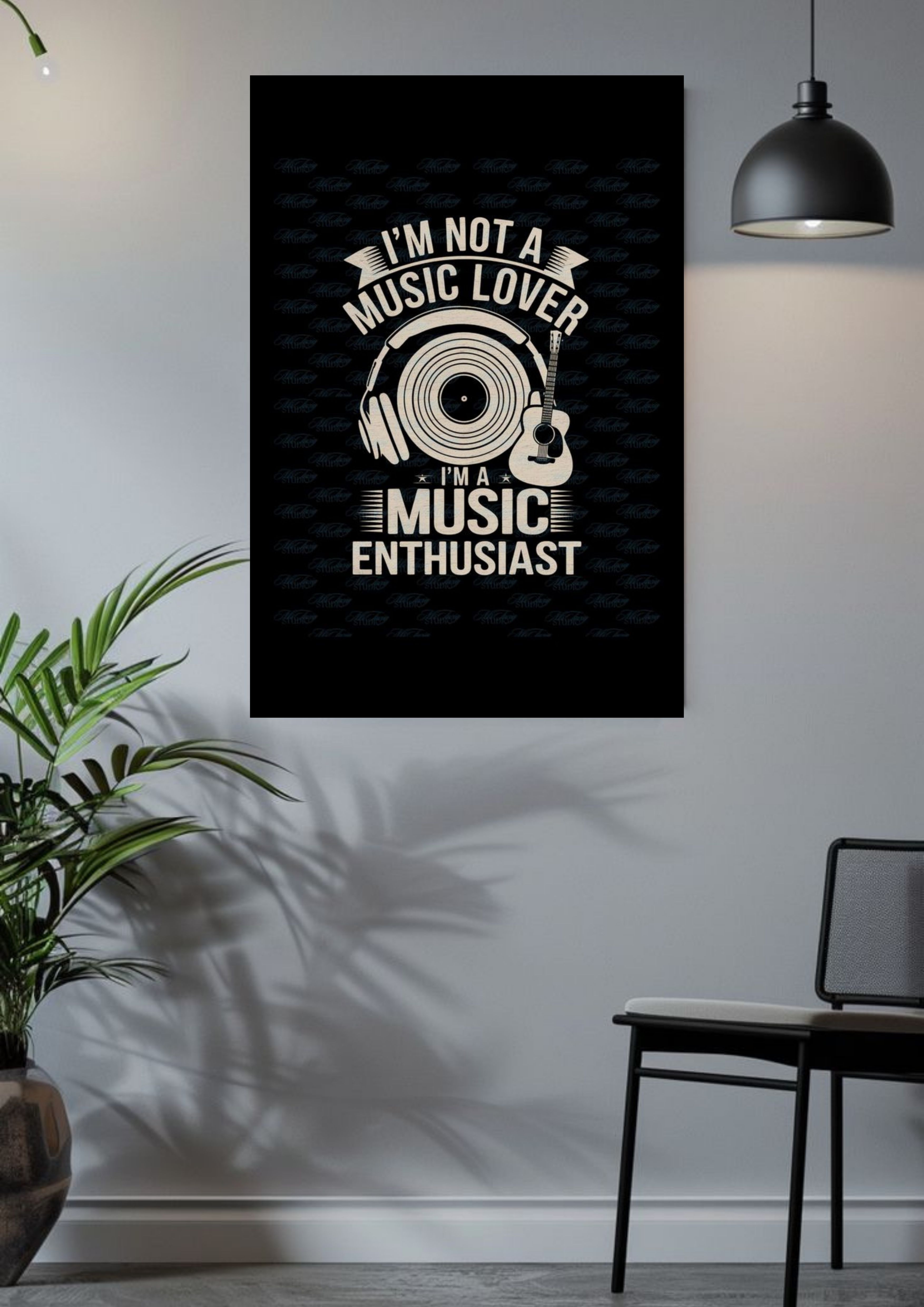 Music Enthusiast Poster