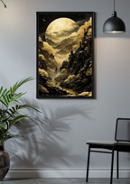 Moonlit Valley Poster