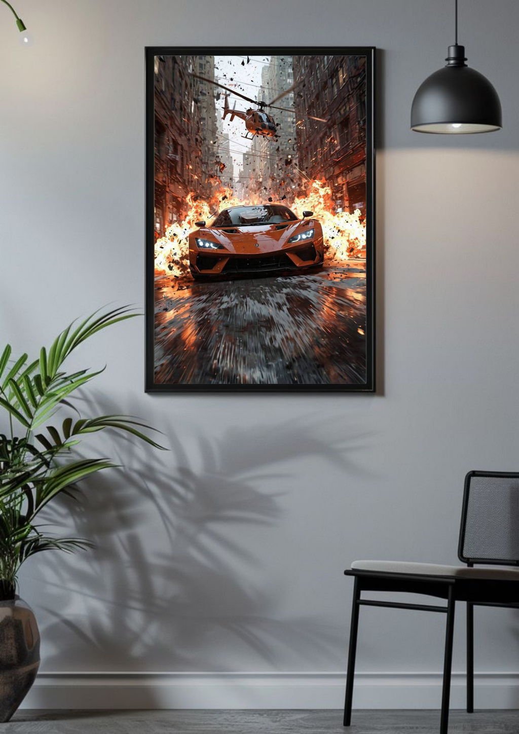 LAMBORGHINI SIAN • CITY ESCAPE | Car Posters