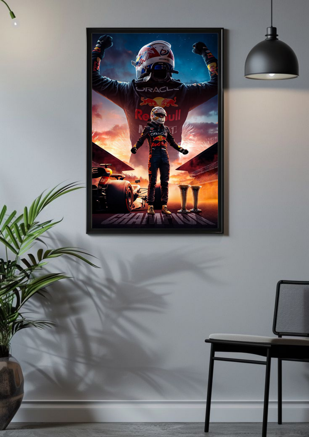 Victory Unleashed – Red Bull F1 Champion Poster