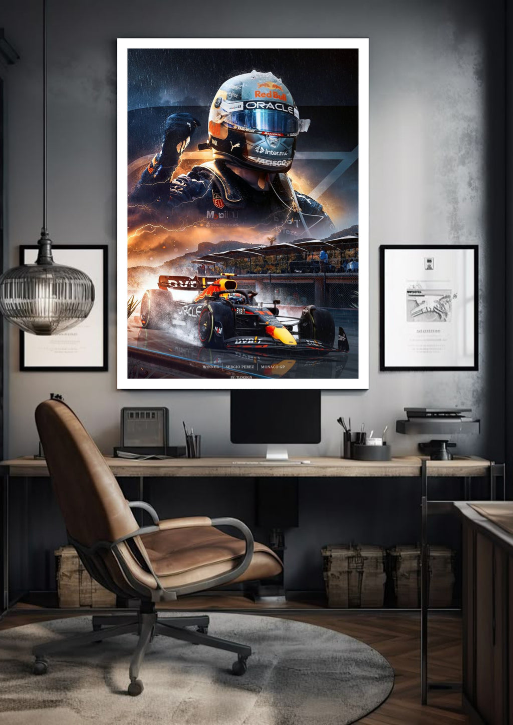 Sergio Perez Red Bull Racing 11 | Monaco GP Winner | F1 POSTERS