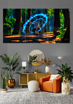 Inosuke Hashibira Demon Slayer | Beast Flame Twist | Anime Fighters Posters