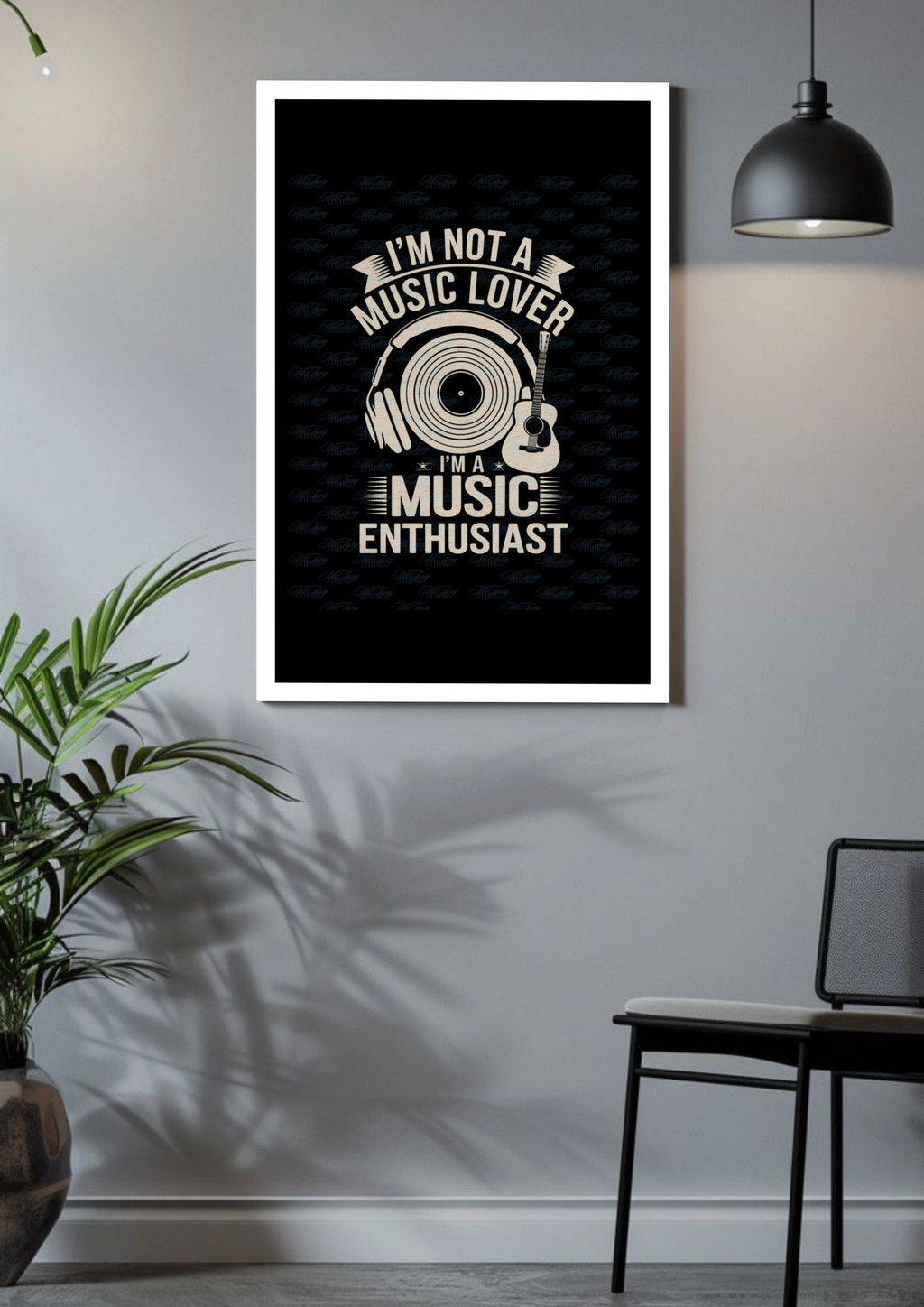 Music Enthusiast Poster