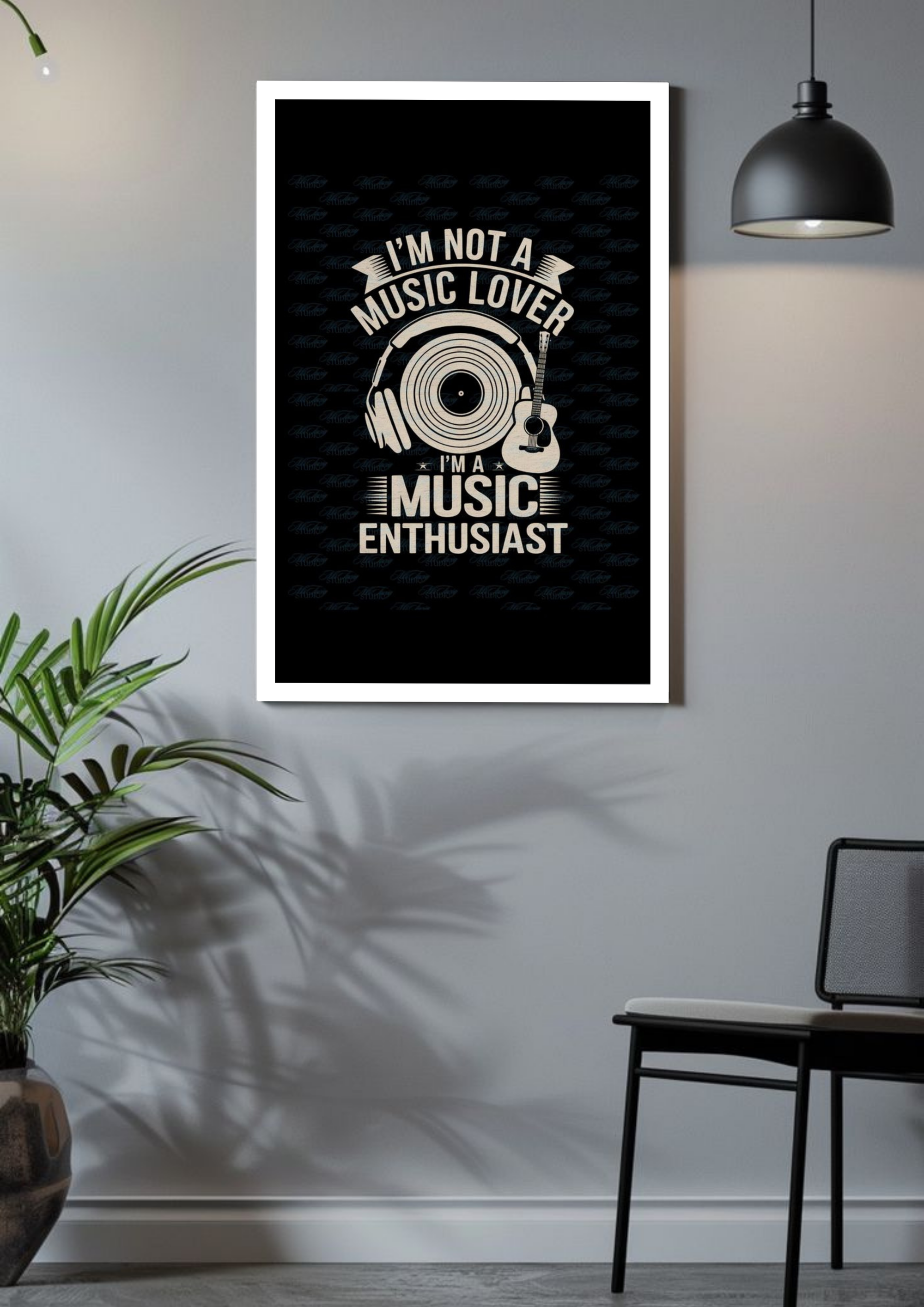 Music Enthusiast Poster