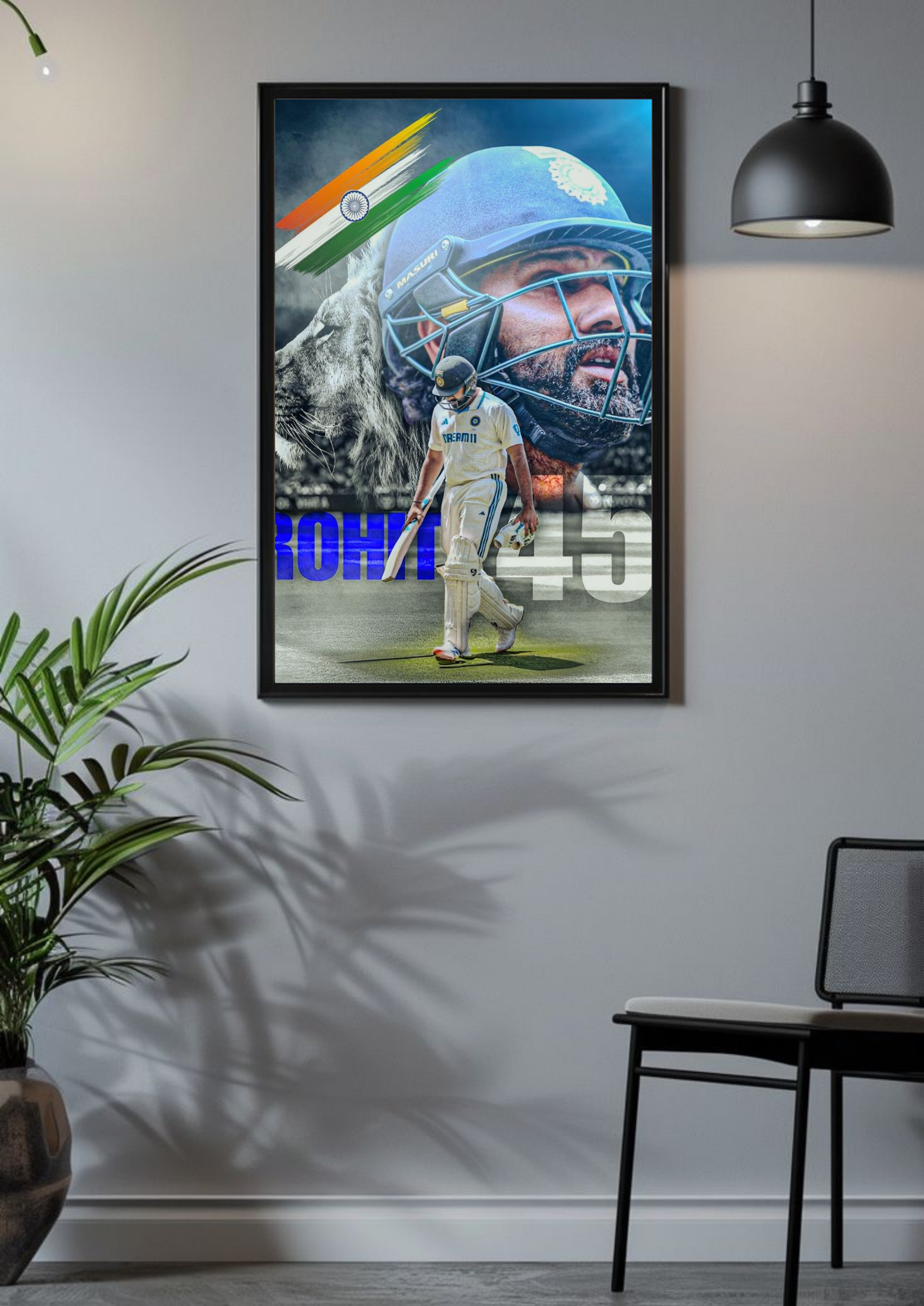 The Hitman – Rohit Sharma Poster
