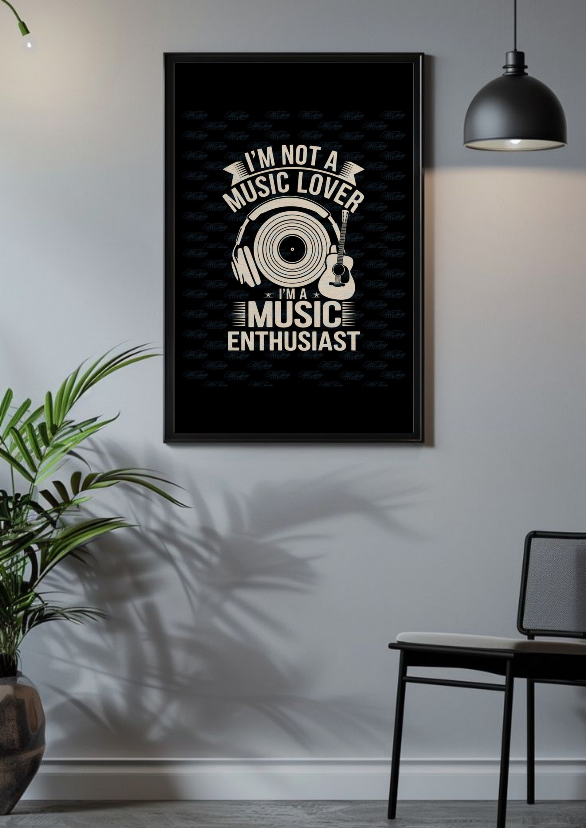 Music Enthusiast Poster