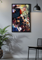 Cursed Clash | Jujutsu Kaisen Squad | Anime Poster