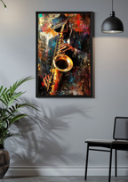 Midnight Sax Poster
