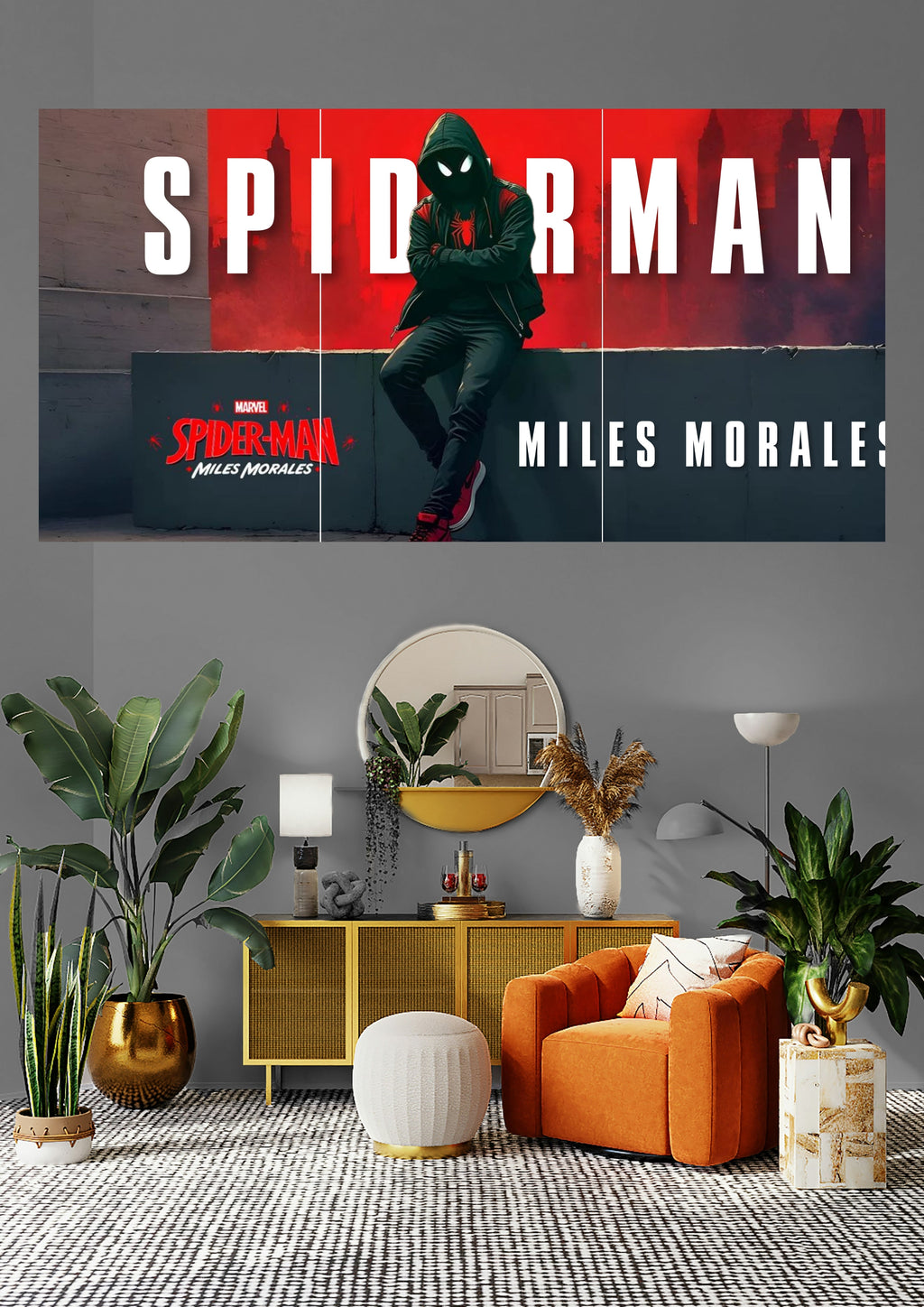 Spider-Man Miles Morales | Urban Web Swing | Marvel Next Gen Posters