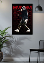 Eminem Polygon Vibe Poster