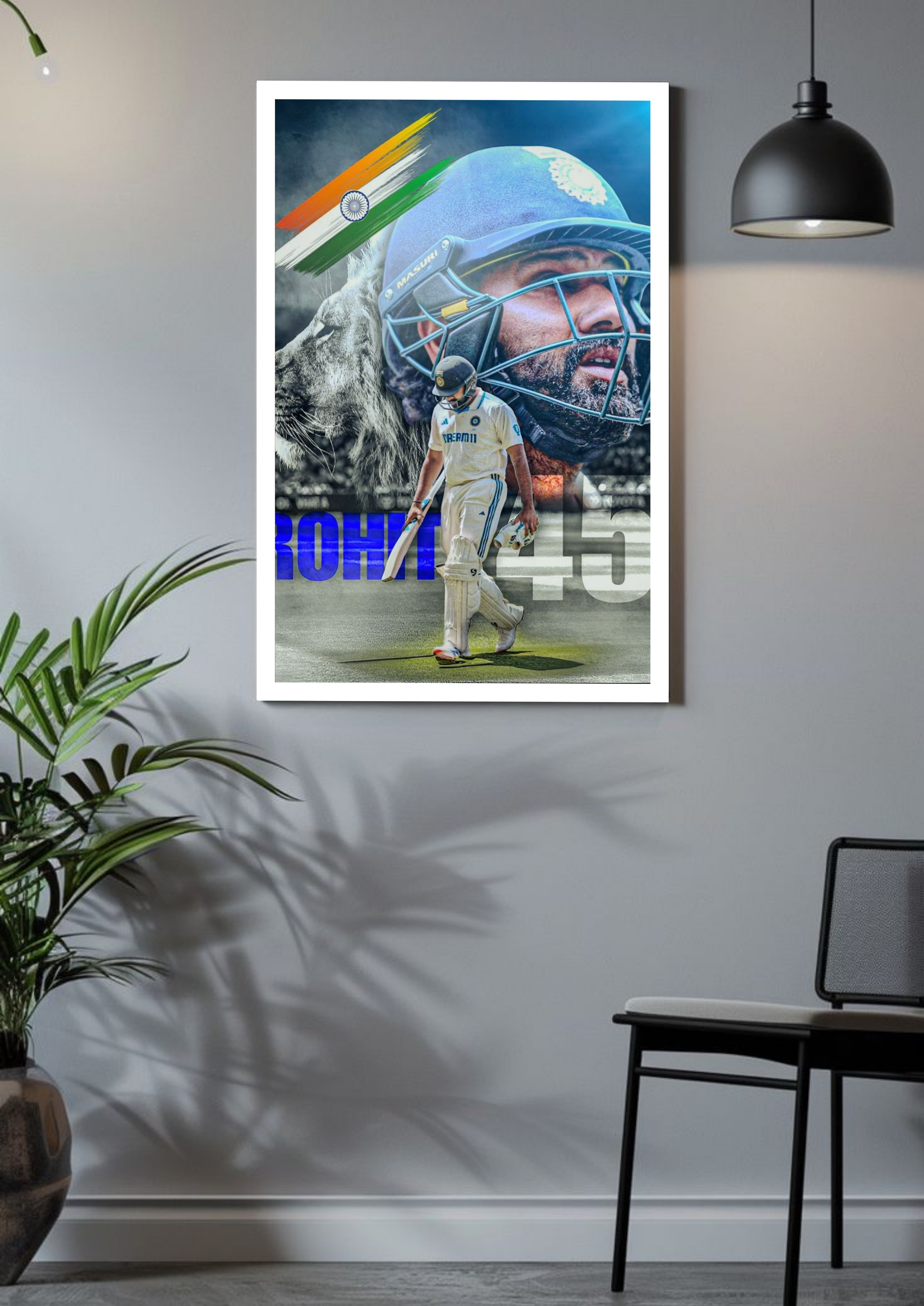 The Hitman – Rohit Sharma Poster