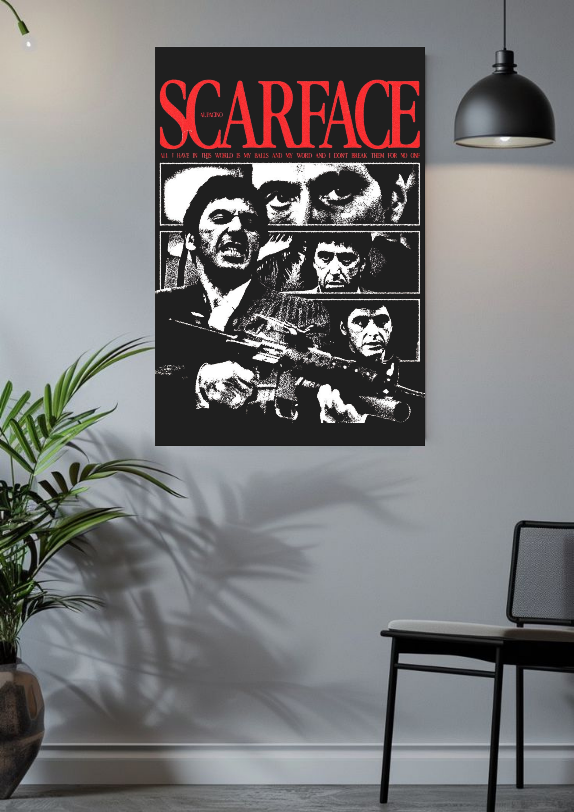 SCARFACE • TONY MONTANA RISES | Movie Posters