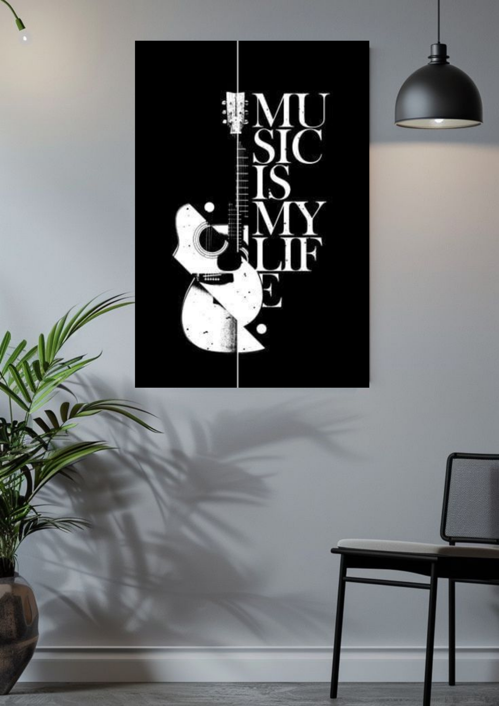 Music Is My Life Poster