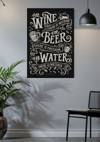 Wisdom, Freedom & Bacteria Poster