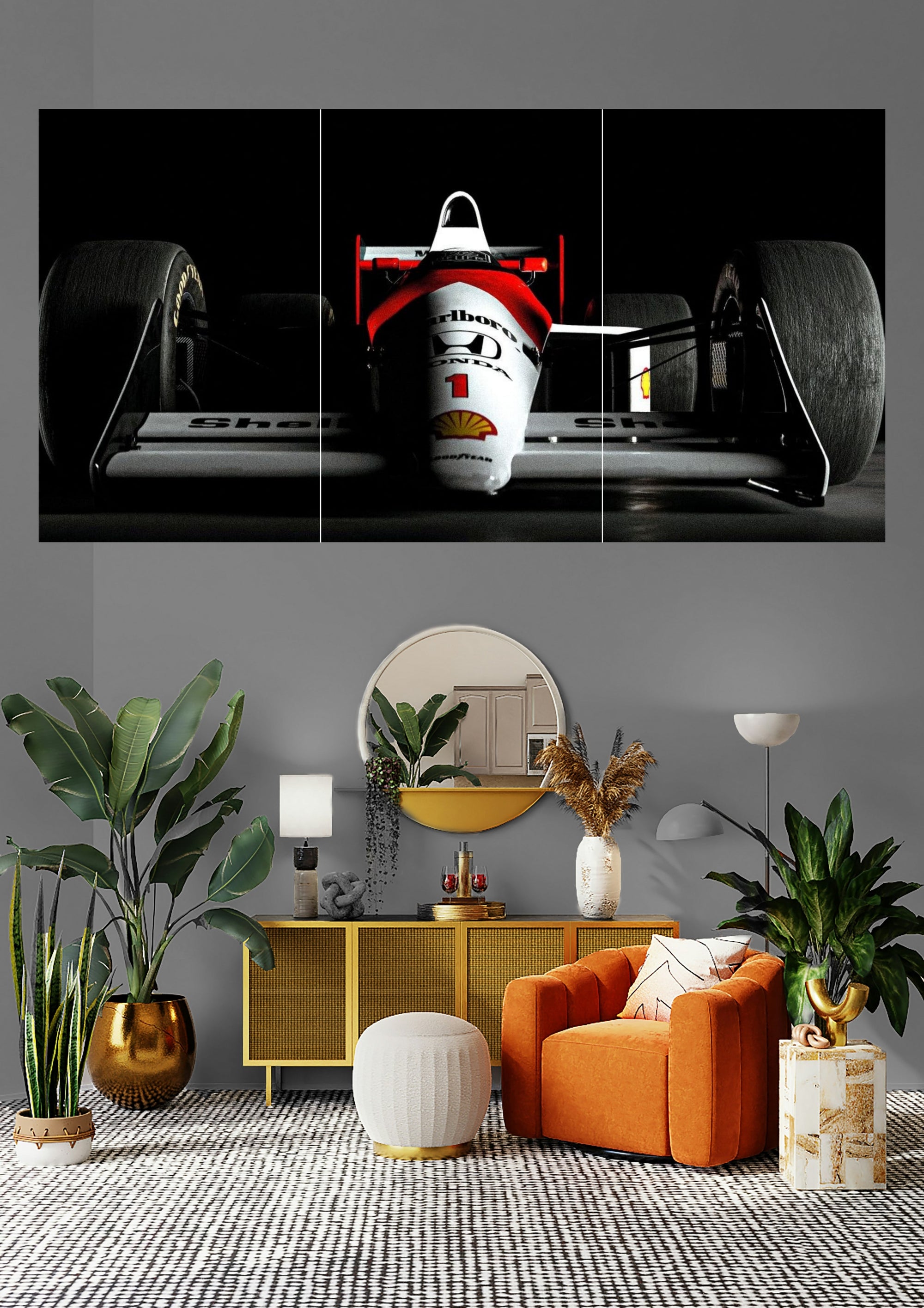 Ferrari SF90 | Scuderia Fury | F1 Legends Posters