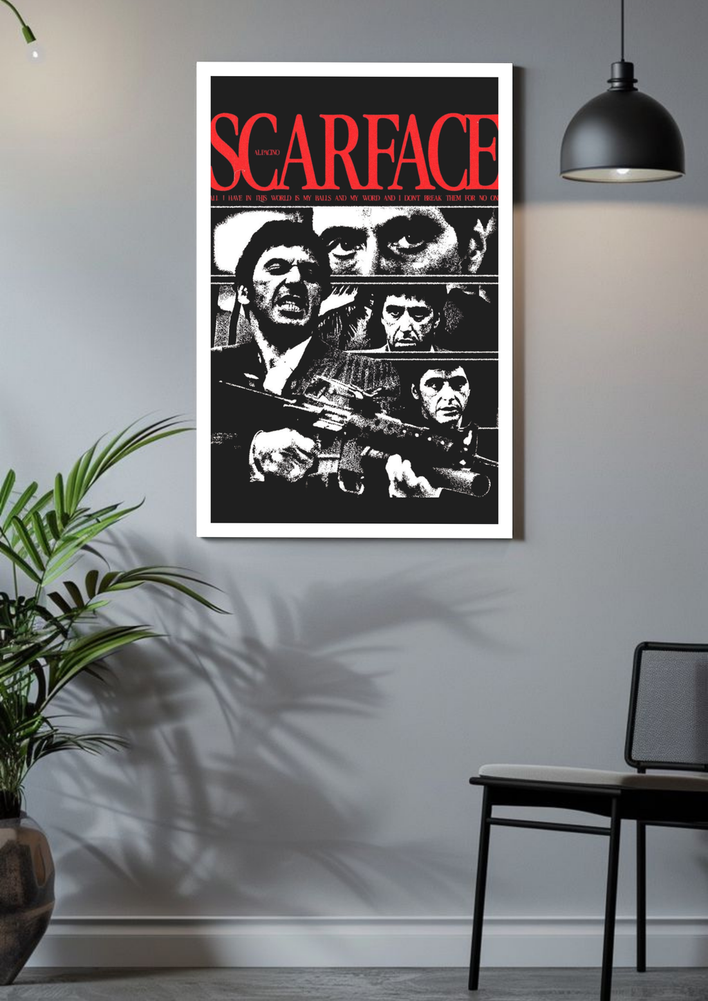 SCARFACE • TONY MONTANA RISES | Movie Posters