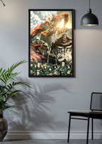 Nightfall Duel | Attack on Titan | Anime Poster