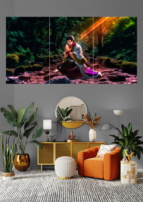 Berserk | Sunset Forest Prayer | Anime Warriors Posters