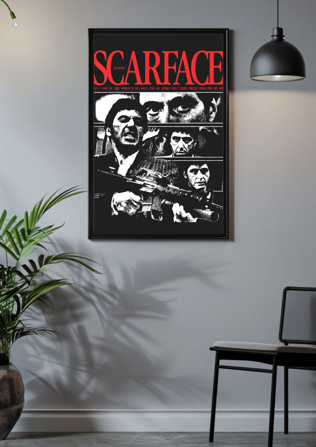SCARFACE • TONY MONTANA RISES | Movie Posters