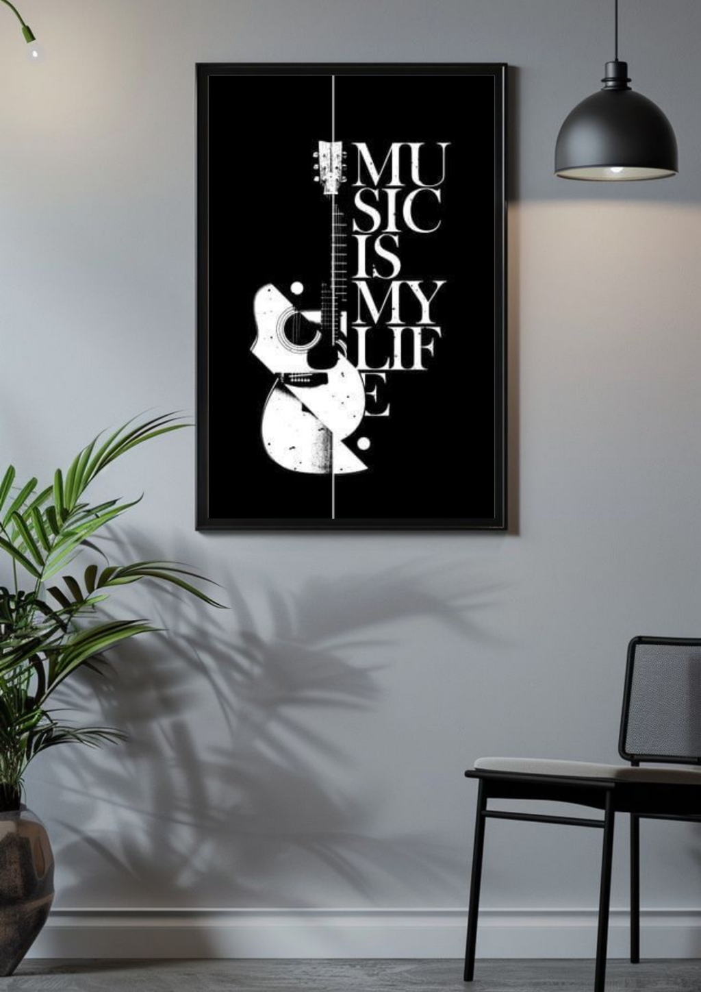 Music Is My Life Poster