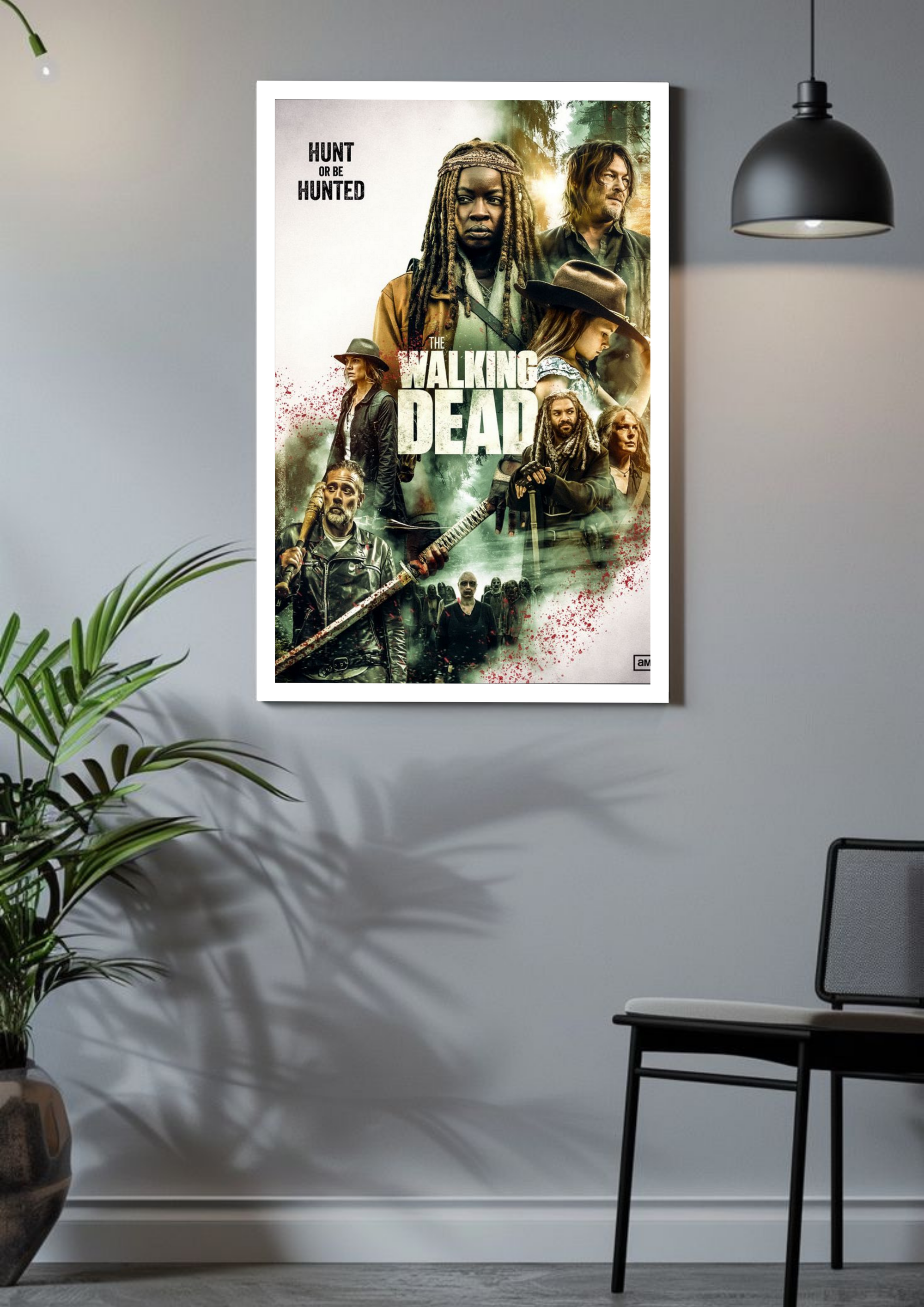 Hunt or Be Hunted | The Walking Dead | Series Poster