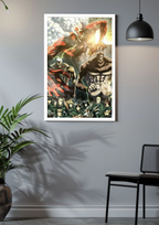 Nightfall Duel | Attack on Titan | Anime Poster