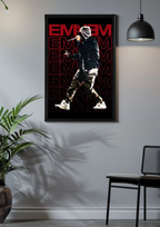 Eminem Polygon Vibe Poster