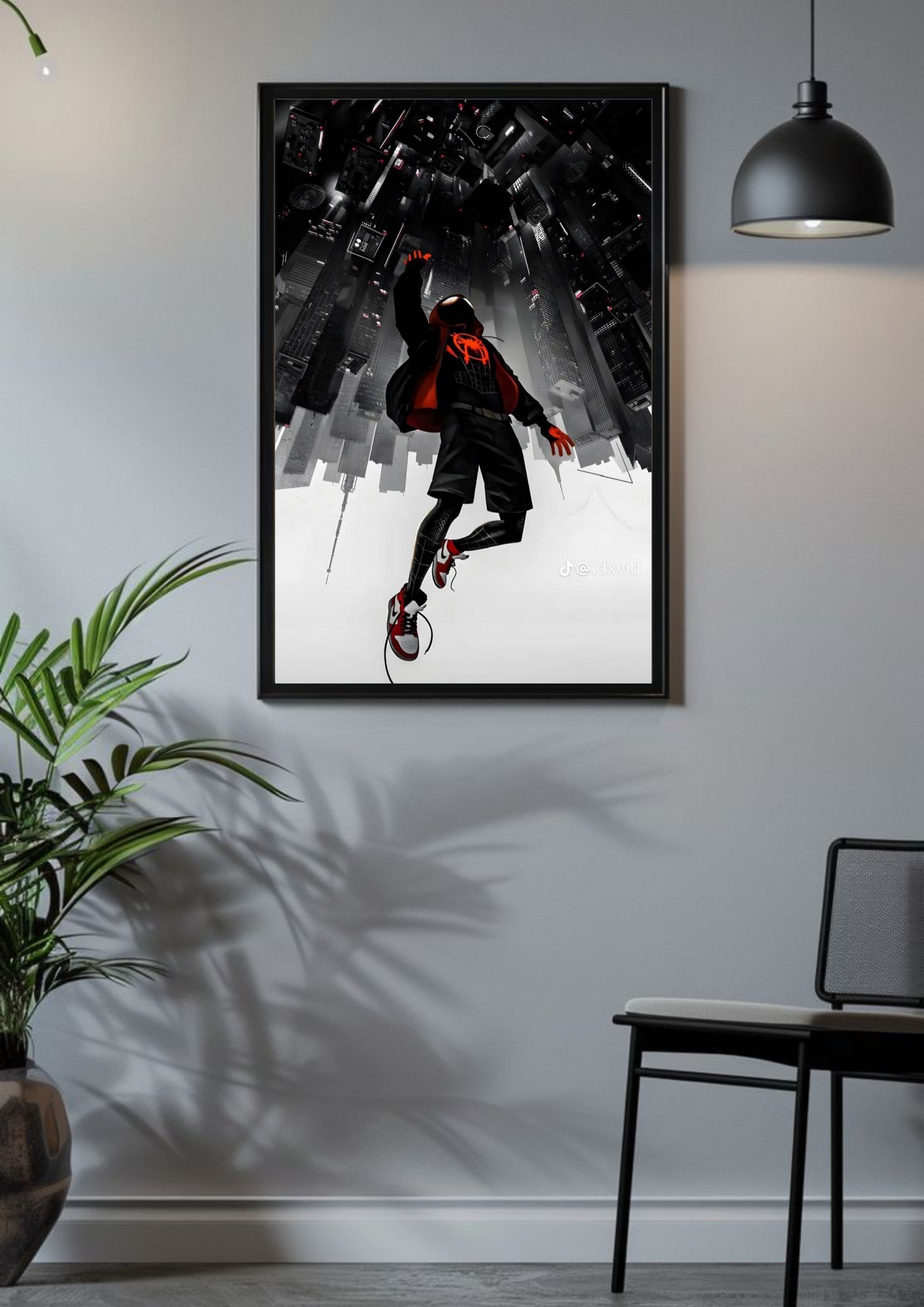 Freefall Miles | Spider-Man | Game Posters