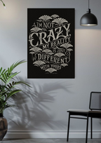 Not Crazy, Just Different Poster