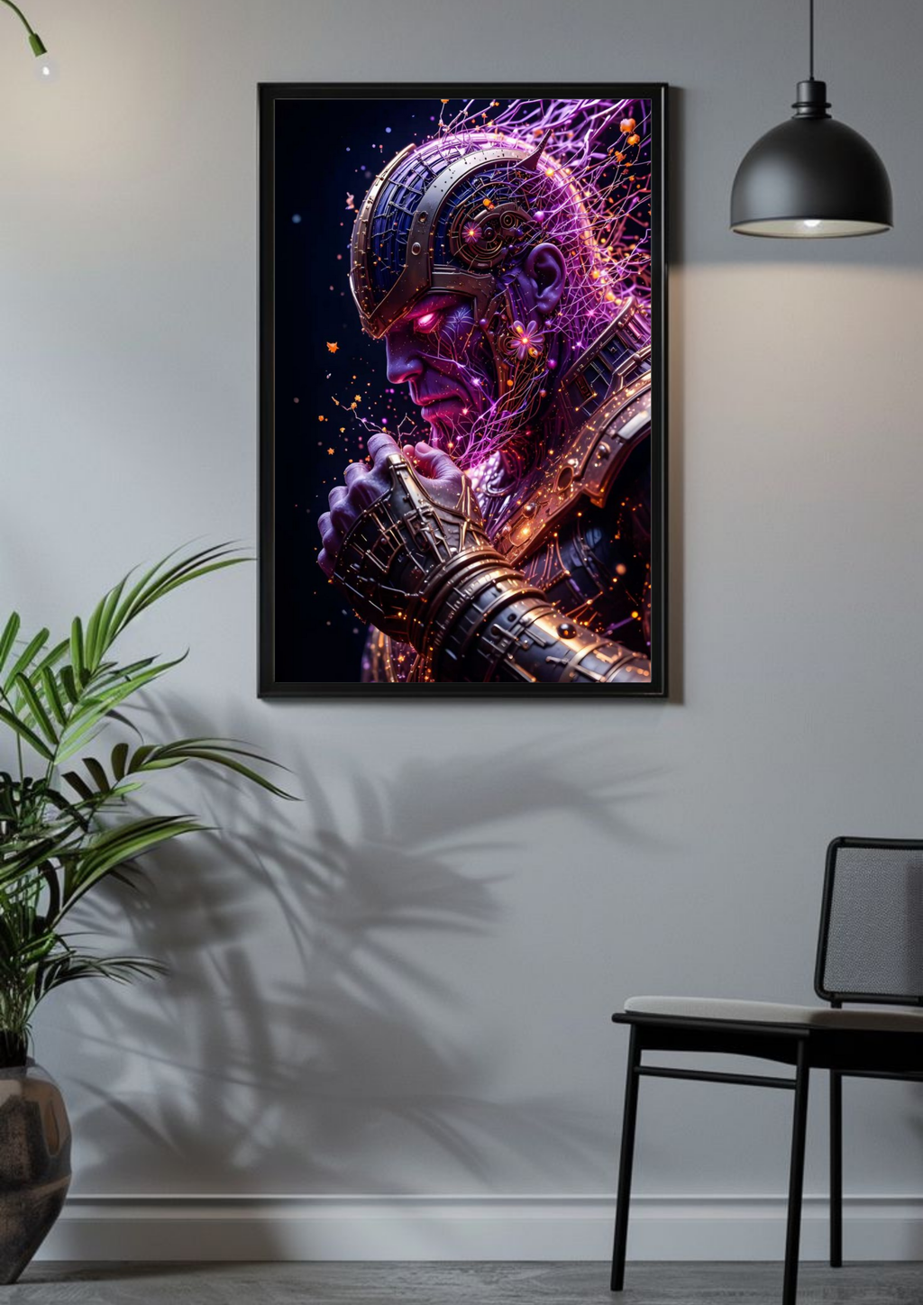 Quantum Titan Thanos | Thanos | MARVEL POSTER