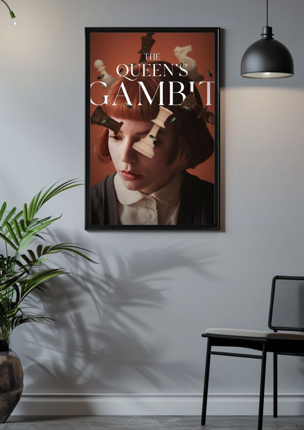 Chess Is War on a Board | The Queen’s Gambit | Series Poster