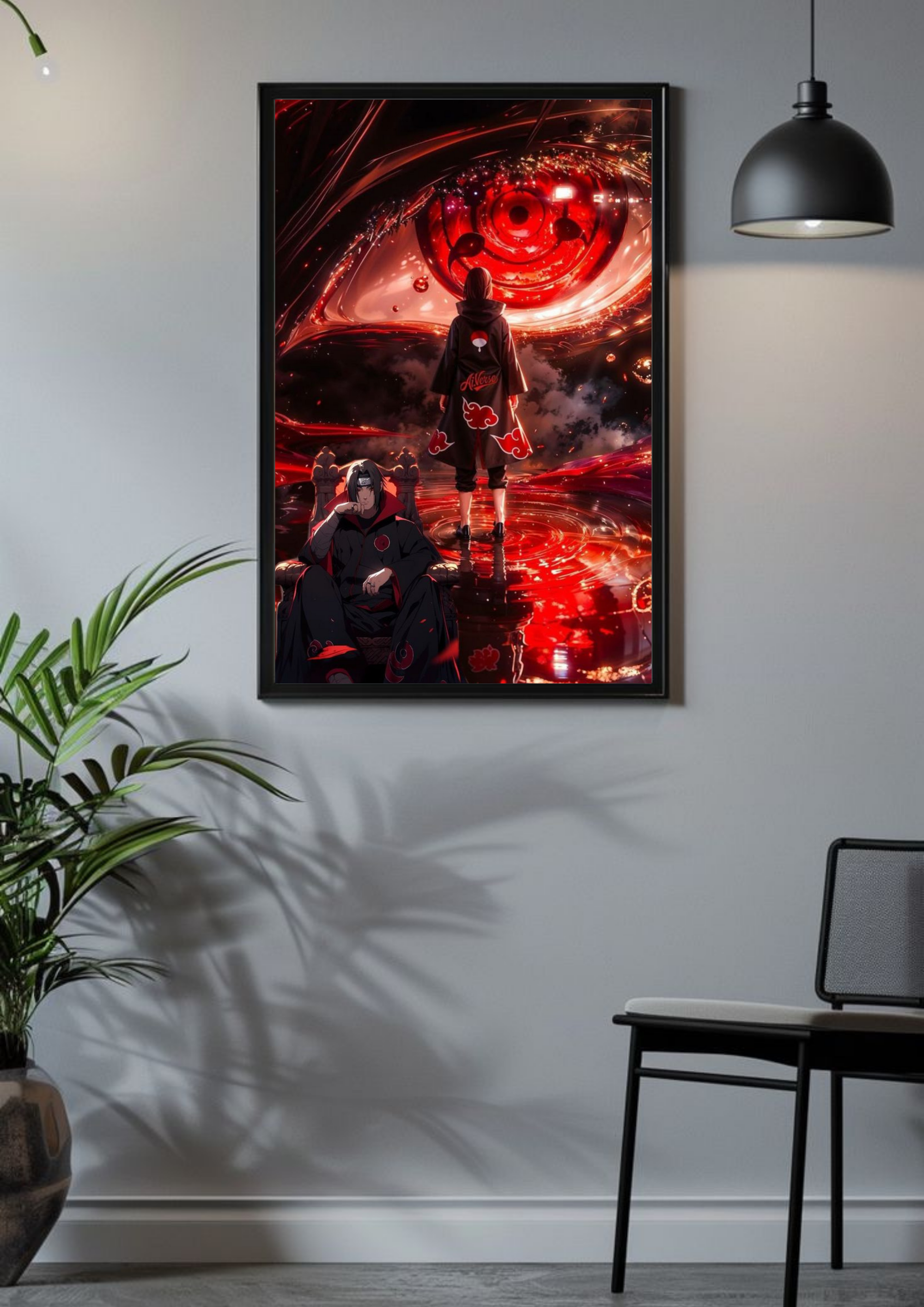 Throne of the Sharingan | Itachi Uchiha | Naruto Poster