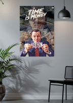 TIME IS MONEY • WOLF OF WALL STREET | Movie Posters