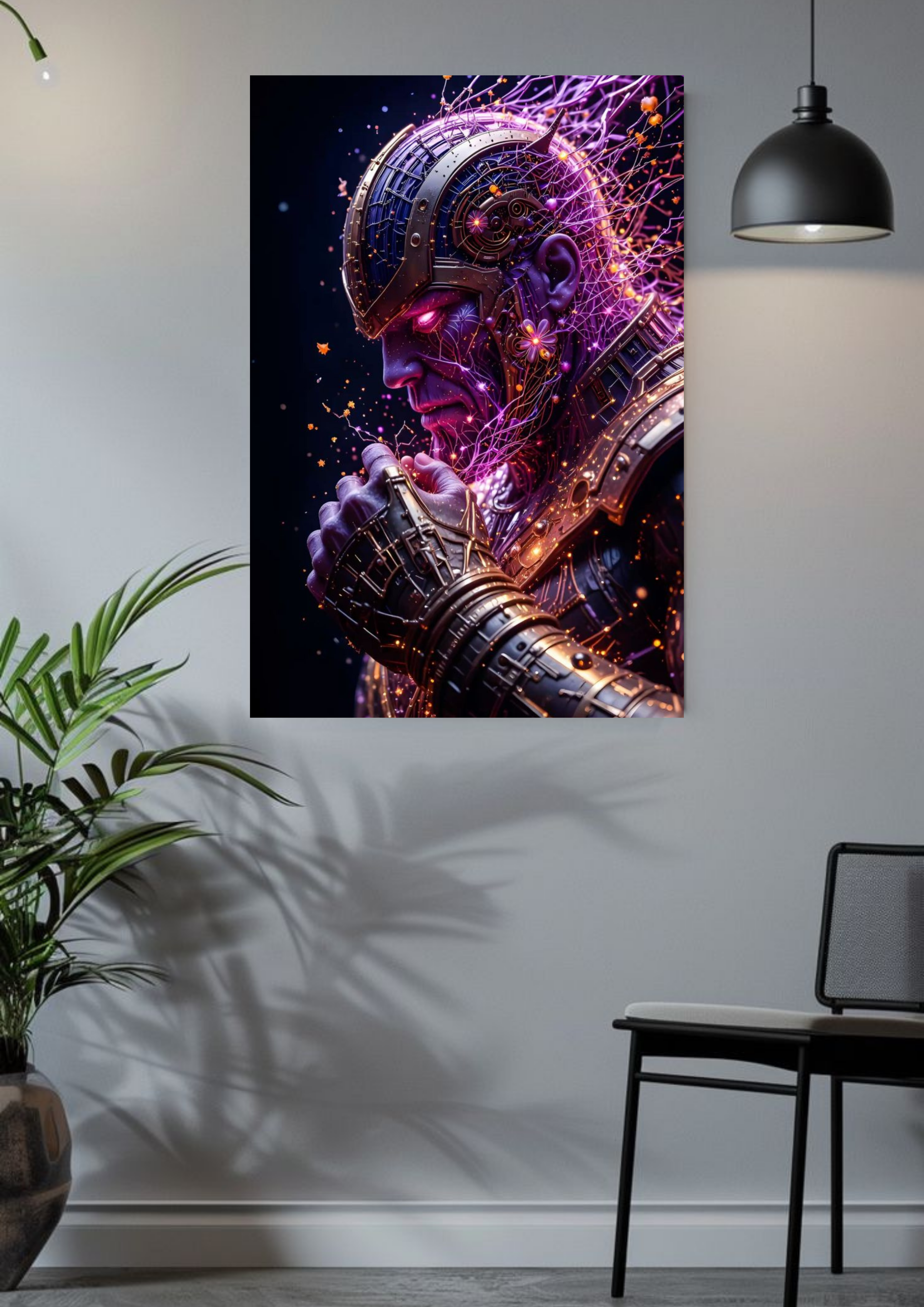 Quantum Titan Thanos | Thanos | MARVEL POSTER