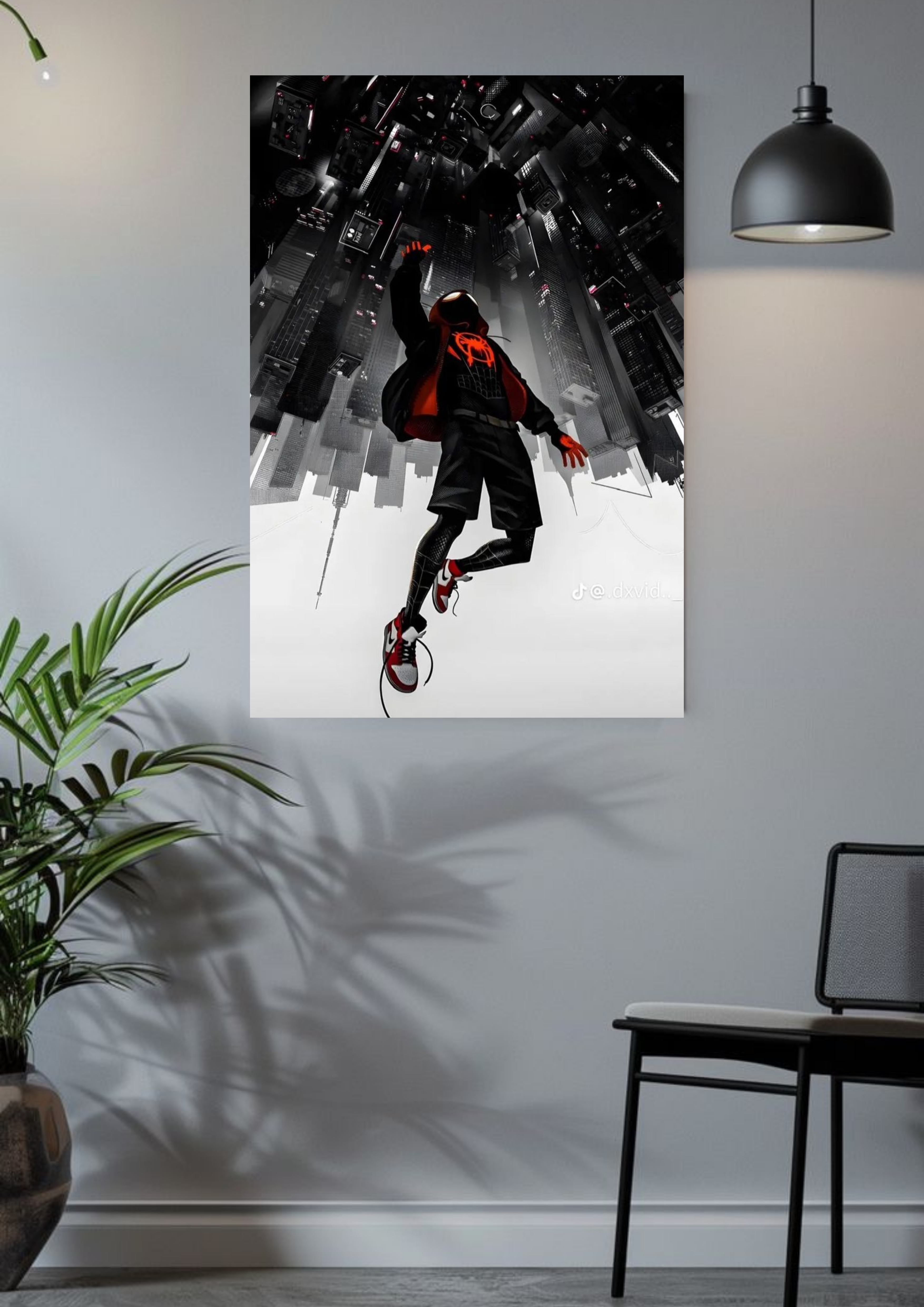 Freefall Miles | Spider-Man | Game Posters