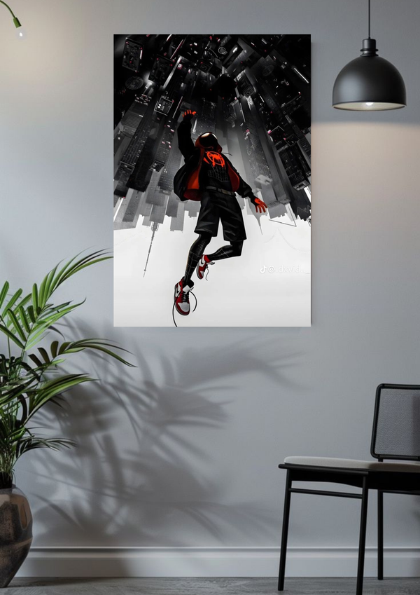 Freefall Miles | Spider-Man | Game Posters