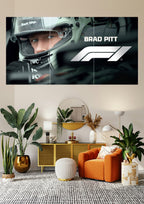 Brad Pitt F1 Movie  | Apex Intensity | Hollywood Racing Posters