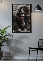 Heath Ledger’s Joker Tribute Art