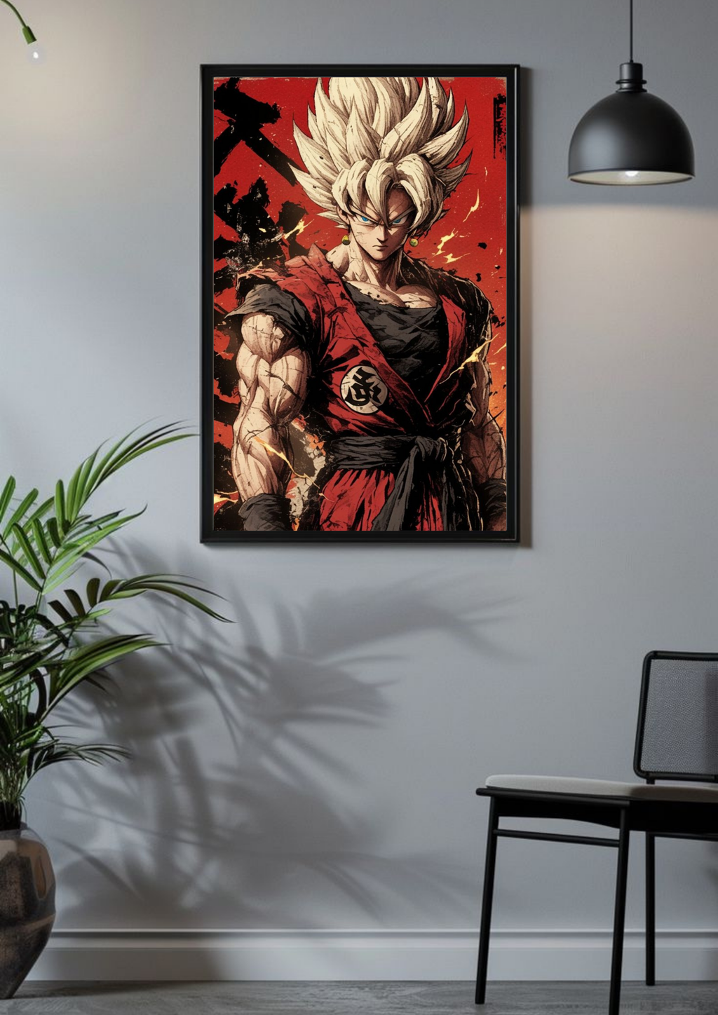 Warrior of Flames – Goku Reimagined