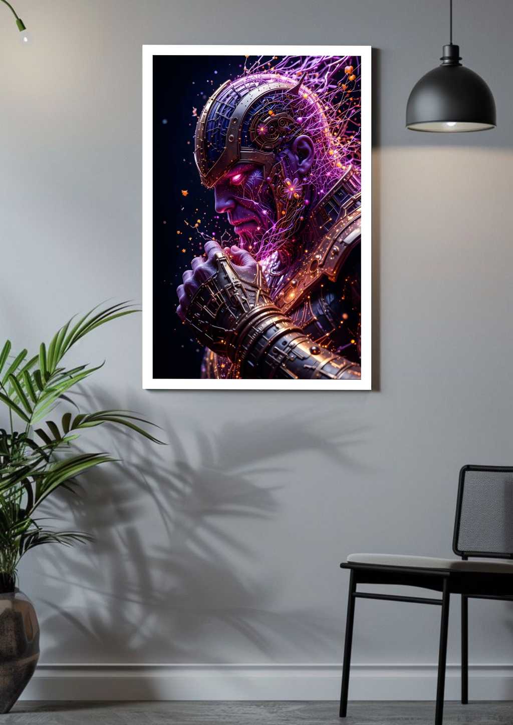 Quantum Titan Thanos | Thanos | MARVEL POSTER