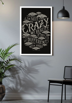 Not Crazy, Just Different Poster