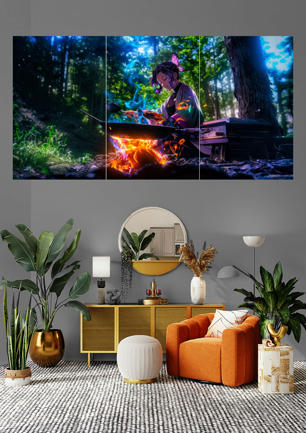 Food Wars | Mystic Flame Cook | Anime Culinary Posters