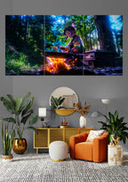 Food Wars | Mystic Flame Cook | Anime Culinary Posters